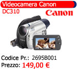 videocamera canon dc310 2695b001