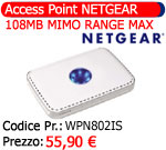 netgear access point 108 mimo range max wpn802is